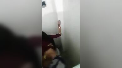 Hidden Lust My Friend And Here Wife Share With Me Office Bathroom