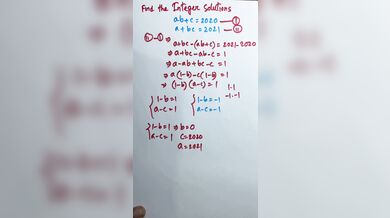 Math_Olympiad_Question!__Algebra_Problem_Solving।_You_should_be_able_to_solve_this_equation.