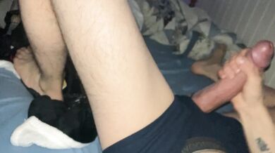 I’ma Squeeze CUM Outta My FAT COCK With My Hands & Feet!