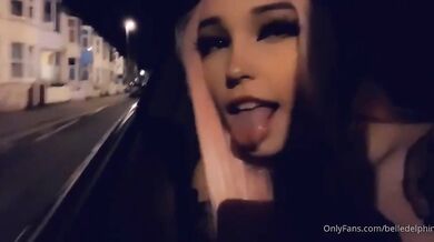 Belle Delphine Night Time Outdoors OnlyFans Video