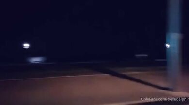 Belle Delphine Night Time Outdoors OnlyFans Video