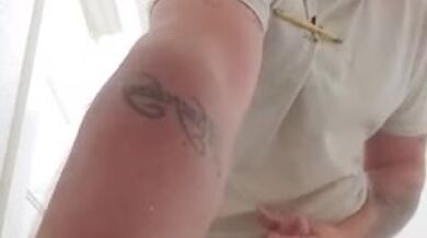 Blue collar Daddy let's me know he's thinking of me at work