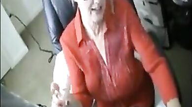 Mature Lady Gets A Massive Cumshot