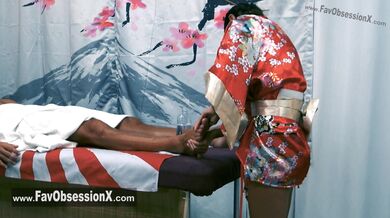 Fucking hard with slut massagist in many hot positions after massage and I cum inside her mouth