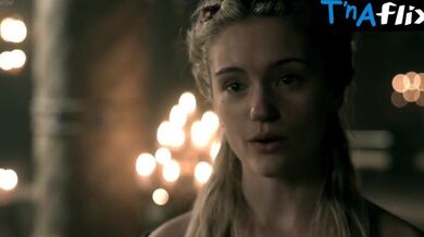 Alicia Agneson Butt, Breasts Scene in Vikings