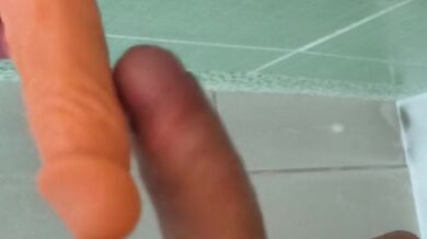 I found my sister's dildo and started experimenting.