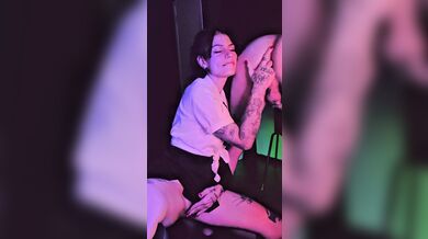 Cute Gothic in a High School Uniform