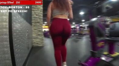 Twitch Streamer MoxyMary Fat Ass
