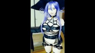 Mikomi Hokina Lewd Erotic Cosplay