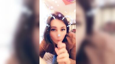 Young Girl Sucks Big Cock On Snapchat