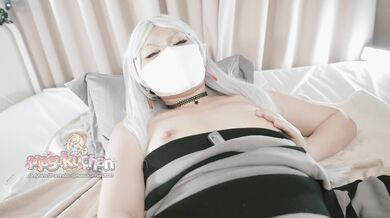 Cosplay Furiren trying Footjob handjob and Fingered to Orgasm