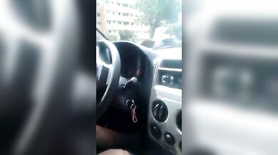 Trashy Hooker is fucked with intensity in the middle of the road