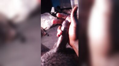 Black cock blow job