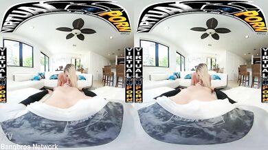 VIRTUALPORN.COM - Busty Blonde MILF Robbin Banx Seduces Step Son In Shower porn