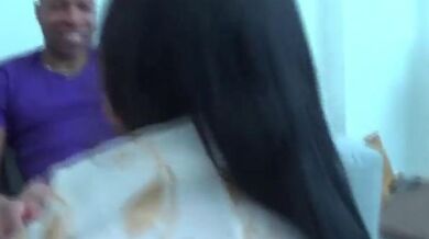 Arab Wife Takes BBC Threesome - Hot Amateur Cuckold Action