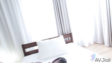 Brunette Chinese girl Rei enjoys hard sex with her boyfriend.