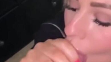 Big Boobs Blonde Swallows Big Cock