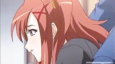 Step Brother Gets A Boner When Step Sis Sits On Him - Hentai [Subtitled]