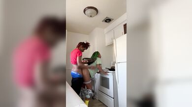 Cooking for me and daddy