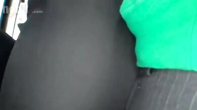 Grope and CFNM Tekoki In Bus