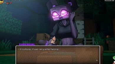 HornyCraft [Minecraft Parody Hentai game PornPlay ] Ep.35 all minecraft girls wants to stroke Steve big dick ! giant joi