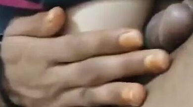 Cheating Wife Giving Blowjob To Husband Friend And Cum In Mouth