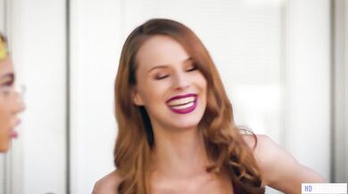 Slutty College Girls And A Nerd Teen Having Lesbian Orgy - Aidra Fox, Jillian Janson, Sabina Rouge And Aria Lee (Aria A, Jillian Fox)