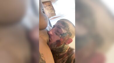 Up Close And Personal Pussy Licking Spitting and Slurping Nasty White Boy VS Ebony Step Mom