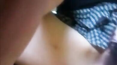 playing with my boobs and pussy in public stairs porn (Kirara X Suzu)