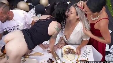 Perversefamily Birthday Orgy For Susan Fetish Husband & Wife Sex