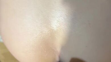 Double penetration with dildo and real dick 18+