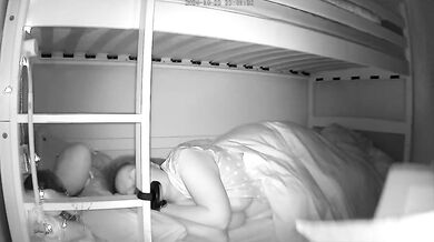 Cum of the wife sleeping boobs