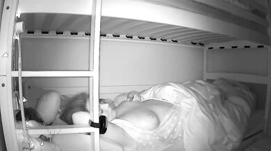 Cum of the wife sleeping boobs