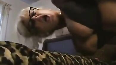 blonde mature french teacher Mrs. Vogue with glasses help student milf (Vicki Vogue)