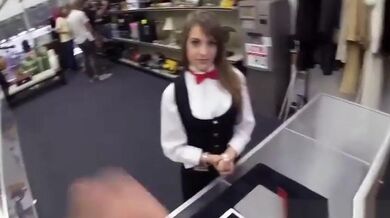Fine ass amateur is filled