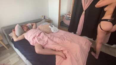 French Pegging - Naughty Wake-Up: Pleasure and Pegging for a Married Couple