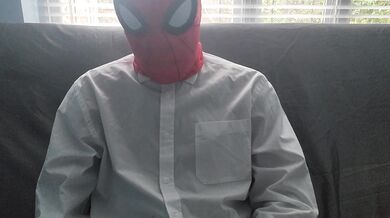 Shooting cum at my own face!