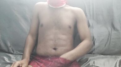 Shooting cum at my own face!