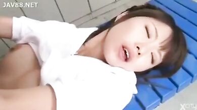 YOUNG jap in locker room