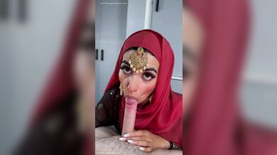 POV Hijabi Aaliyah sucks you off Part 1
