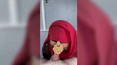POV Hijabi Aaliyah sucks you off Part 1