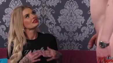 Ladyvoyeurs Robyn Quinn Nervous Newbie Deep Throating Big Cocks (Lady Dee)