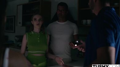 TUSHY Gorgeous Besties Milan Cheek And Polly Yangs Have Crazy Anal Foursome On Couples Getaway