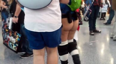 pawg blue cosplay