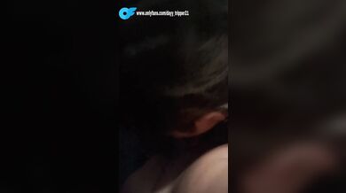 Gave a guy I met in the club a blowjob in his car and swallowed every drop of his cum