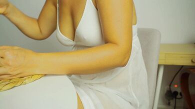 Translucent dress