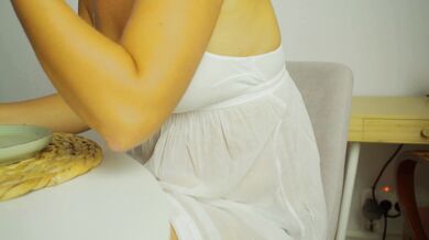 Translucent dress