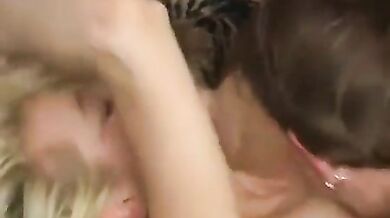 Skinny Russian Milf Small Boobs Fucks Young Guy