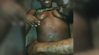 SLURPING ON FREAKY EBONY CHOCOLATE LIL TITTIES LATE NIGHT!!!!!!!