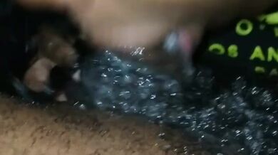 SLOPPY NASTY HEAD ON GORILLA DICK BEFORE IT CUMS IN EBONY WET MOUTH!!!!!!!!!!